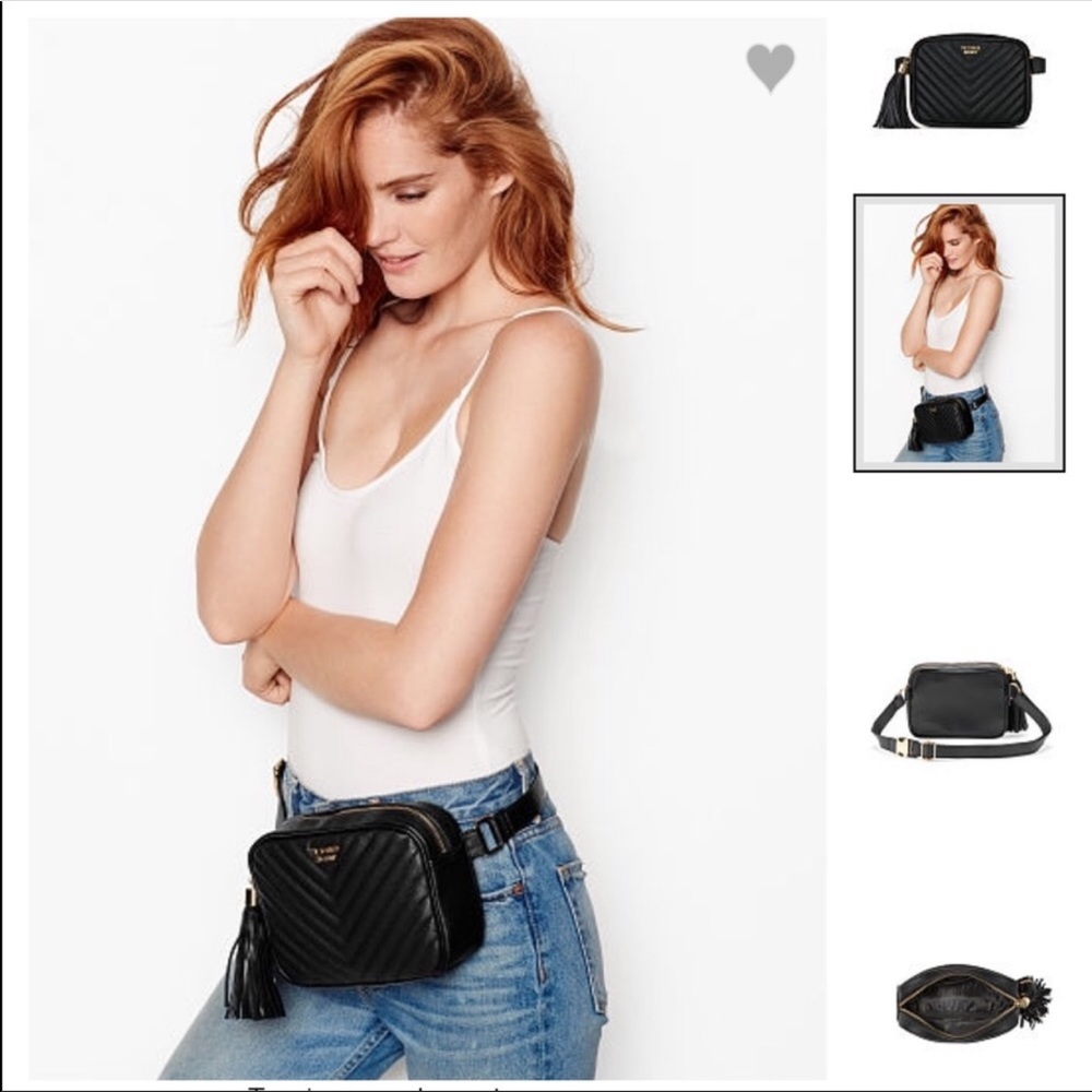 ⚡️New⚡️ VS Belt Bag, Black pebble